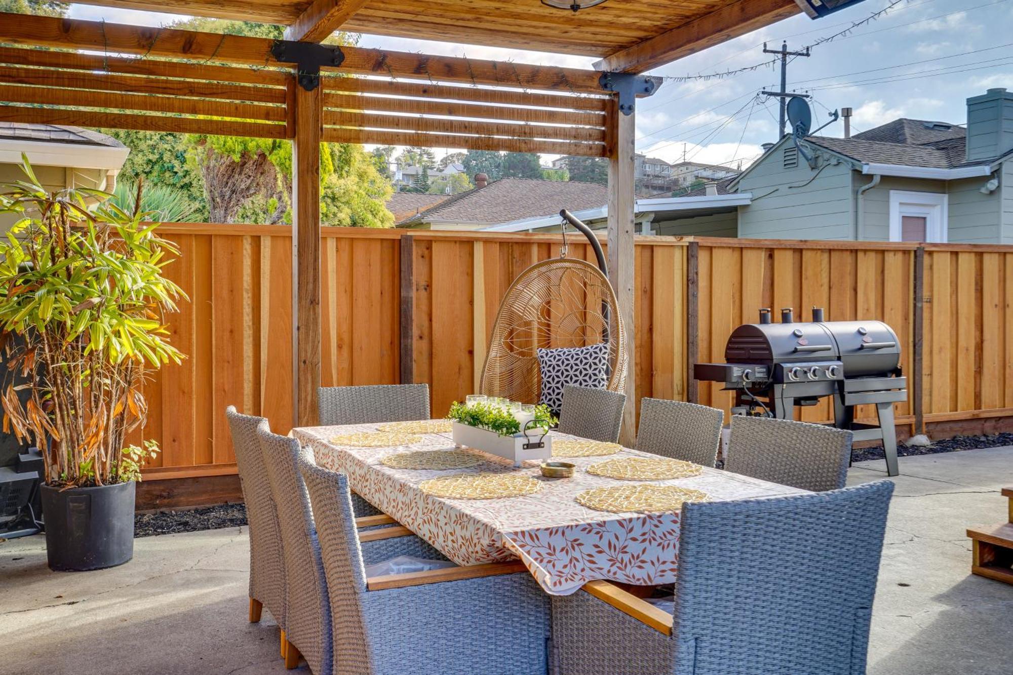 Cozy Bay Area Vacation Rental With Patio Hayward Zewnętrze zdjęcie